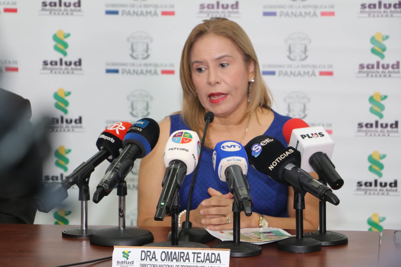 Dra. Omaira Tejada Directora Nacional de Promoción de la Salud.