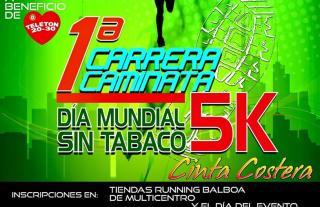 1a. Carrera Caminata Día Mundial sin Tabaco 5K