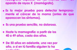 Campaña Nacional para la Detección Temprana del Cáncer de Mama