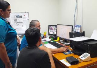 Destacan importancia del simulacro en el Policentro de San José