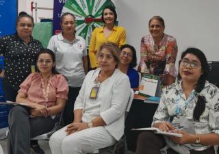 Capacitación en primeros auxilios psicológicos en la  Región de Salud de Coclé