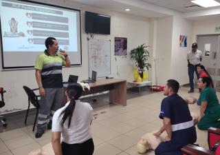 Culmina con éxito  preparación de brigadas en el Hospital Anita Moreno