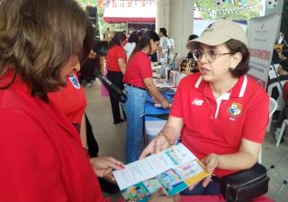 Ministerio de Salud a través de la Dirección de Promoción de la Salud, participa en la Feria de Bienestar Emocional, organizada por la Universidad Tecnológica de Panamá.