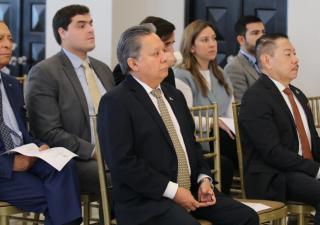 Ministro de Salud encargado participa de la sesión extraordinaria de la Sociedad Bolivariana de Panamá
