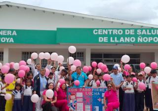 Minsa en la Comarca Ngäbe Buglé inicia la campaña de la cinta rosada y celeste