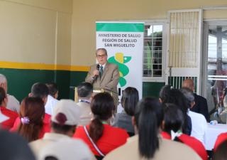 Minsa lanza flota motorizada contra el dengue en la Región de Salud de San Miguelito y hace llamado a la población a eliminar los criaderos de mosquitos