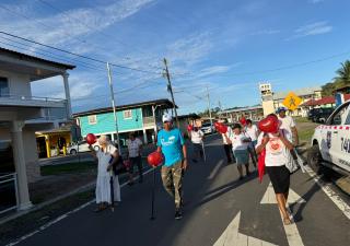  Colón realiza caminata conmemorando el Día Mundial del Corazón  