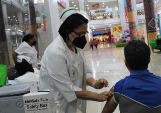 Continúa la jornada de vacunación en centros comerciales e instalaciones de salud en San Miguelito