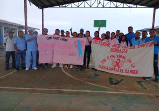 Lanzamiento de la Campaña de Cinta Rosada y Celeste en Tubualá