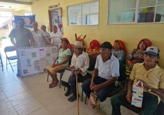 Centro de Salud de Río Sidra conmemora el Día del Adulto Mayor en Guna Yala