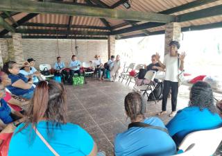 MINSA refuerza estilos de vida saludable en Costa Arriba de Colón