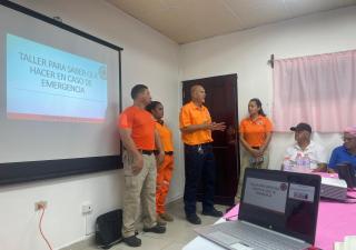 MINSA capacita al personal del Hospital Rural de Tonosí para el II Simulacro Nacional de Evacuación