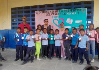 Región de Kuna Yala promueve diversas actividades en el marco de la campaña de la Cinta Rosada y Celeste