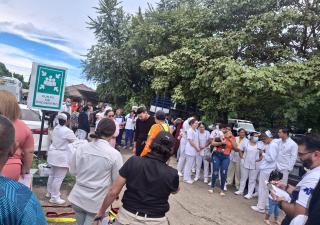 Región de Salud de Herrera participó activamente en el Segundo Simulacro Nacional de Evacuación
