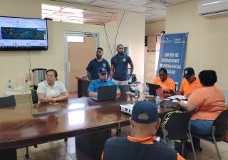 MINSA fue sede de la coordinación del simulacro de desastre en Colón