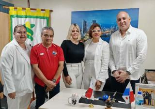 MINSA Los Santos fortalece colaboración con la Embajada de Estados Unidos