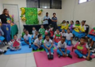 Centro de Salud de Pacora promueve hábitos saludables en el Día Nacional de la Fruta