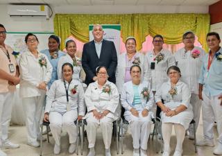 Minsa Los Santos reconoce la entrega y vocación del personal de enfermería en su día 