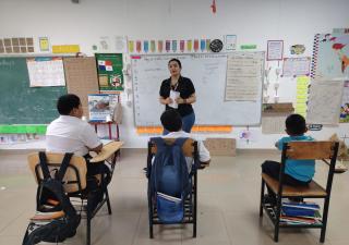 Minsa Los Santos desarrolla jornada educativa en la Escuela Los Guayabos de Macaracas