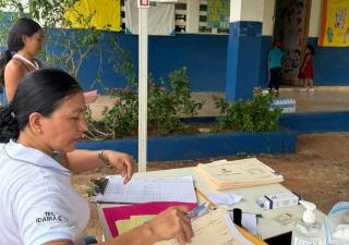 Región de Salud Panamá Este brinda atención médica a estudiantes de Trinidad y Río Marcos