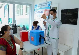 Intensifican campaña nacional de vacunación contra el sarampión durante el fin de semana; no se han detectado nuevos casos