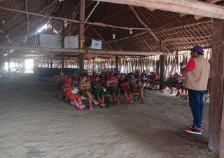 Jornadas comunitarias contra el dengue en Mulatupu , Puerto Obaldía y Tubualá