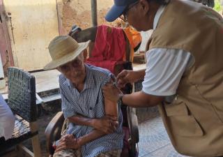 Minsa Los Santos aplicó 400 dosis de vacunas durante jornada de fin de semana
