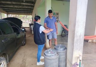 Minsa Los Santos lleva orientación comunitaria sobre sarampión, influenza y prevención de enfermedades