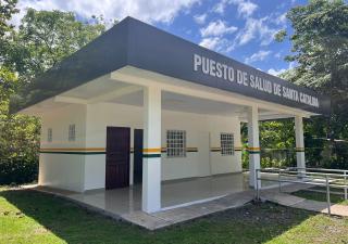  Finaliza proyecto de mejoras en el Puesto de Salud de Santa Catalina