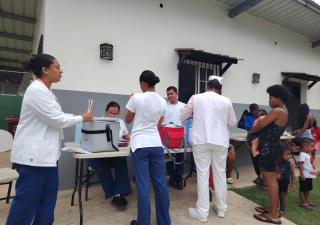 Vacunación contra el sarampión fortalece la protección de la comunidad de La Esperanza