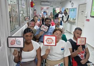 Centro de Salud de Paraíso  fortalece la prevención en el Día Mundial Sin Tabaco