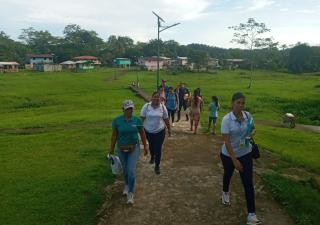 Minsa brinda seguimiento y atenciones a familias en las montañas de Donoso
