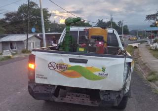 Minsa hace llamado y refuerza acciones en su lucha contra el dengue en Colón