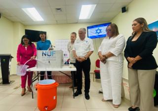 Embajada de Israel dona sistema de purificación de agua al Minsa Capsi de Pesé 