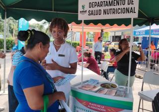 Minsa brinda atención en Cativá en feria de salud preventiva