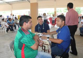 Gira Médica Integral beneficia a más de 100 personas en la comunidad de El Llanillo