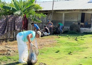 Jornada comunitaria de limpieza en Mansucun Kuna Yala