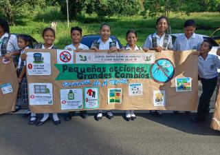 Centro de Salud de Paraíso Ancón promueve la prevención del dengue en el Día “D” contra el Aedes