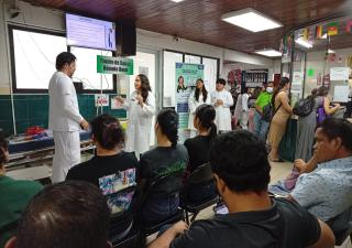 Región Metropolitana y Universidad de Panamá fomentan hábitos saludables en Pueblo Nuevo