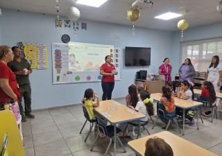 Minsa de Los Santos lleva jornada educativa sobre lavado de manos a centro educativo
