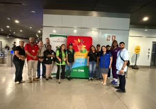 Promoción de la salud llega a la estación 5 de Mayo durante jornada informativa