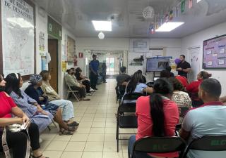 Región Metropolitana de Salud promueve la prevención y los estilos de vida saludables en Boca La Caja