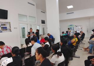 Centro de Salud Omidia Quintero de Las Mañanitas fortalece acciones de prevención contra el dengue.