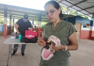 Región de Salud de Panamá Este lleva atención integral a comunidades de difícil acceso en Unión Santeña 