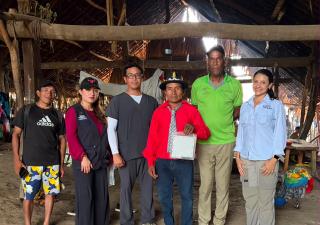 Minsa coordina con la comunidad de Puerto Limón la implementación del piloto SEMPIR para prevenir la malaria 