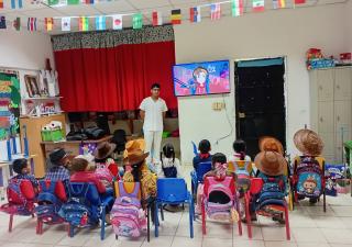 Promueven hábitos saludables y prevención del dengue en niños de la Escuela Los Algarrobos