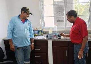 Región de Salud de Los Santos verifica mejoras en la planta potabilizadora de Macaracas