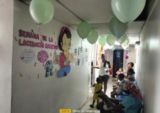 Centro de Salud de Curundú impulsa acciones educativas durante la Semana Mundial de la Lactancia Materna
