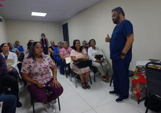 Región de Salud de Panamá Este fortalece  la lactancia materna 