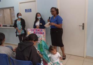 Región de Salud de Panamá Norte impulsa lactancia materna con actividades educativas en Caimitillo